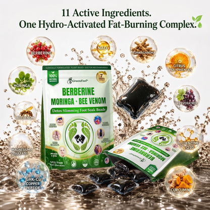 ✅𝐎𝐟𝐟𝐢𝐜𝐢𝐚𝐥 𝐁𝐫𝐚𝐧𝐝 𝐒𝐭𝐨𝐫𝐞 |👩‍⚕️𝑮𝒓𝒆𝒆𝒏𝑭𝒆𝒆𝒍® 𝑩𝒆𝒓𝒃𝒆𝒓𝒊𝒏𝒆 𝑴𝒐𝒓𝒊𝒏𝒈𝒂- 𝑩𝒆𝒆 𝑽𝒆𝒏𝒐𝒎 Metabolic Wellness Foot Soak Beads