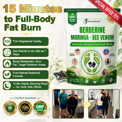 ✅𝐎𝐟𝐟𝐢𝐜𝐢𝐚𝐥 𝐁𝐫𝐚𝐧𝐝 𝐒𝐭𝐨𝐫𝐞 |👩‍⚕️𝑮𝒓𝒆𝒆𝒏𝑭𝒆𝒆𝒍® 𝑩𝒆𝒓𝒃𝒆𝒓𝒊𝒏𝒆 𝑴𝒐𝒓𝒊𝒏𝒈𝒂- 𝑩𝒆𝒆 𝑽𝒆𝒏𝒐𝒎 Metabolic Wellness Foot Soak Beads